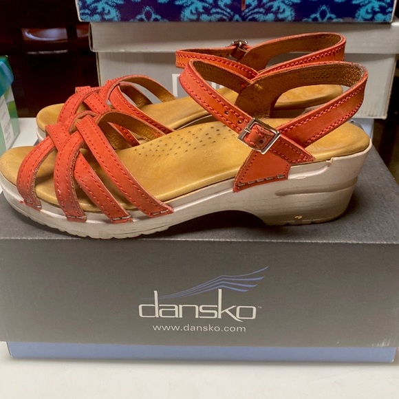 Dansko Mirabella Gladiator Wedge - Picture 1 of 3